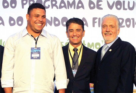 Ronaldo e Bebeto - Copa do Mundo 2014 FIFA