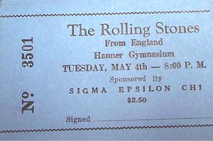Rolling Stones Statesboro Georgia Estados Unidos Ingresso