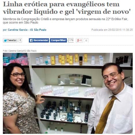linha erotica para evangélicos
