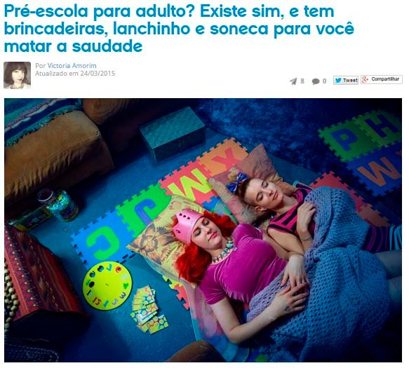 pre escola para adulto