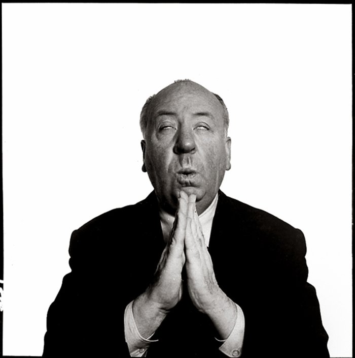 Alfred Hitchcock by Richard Avedon
