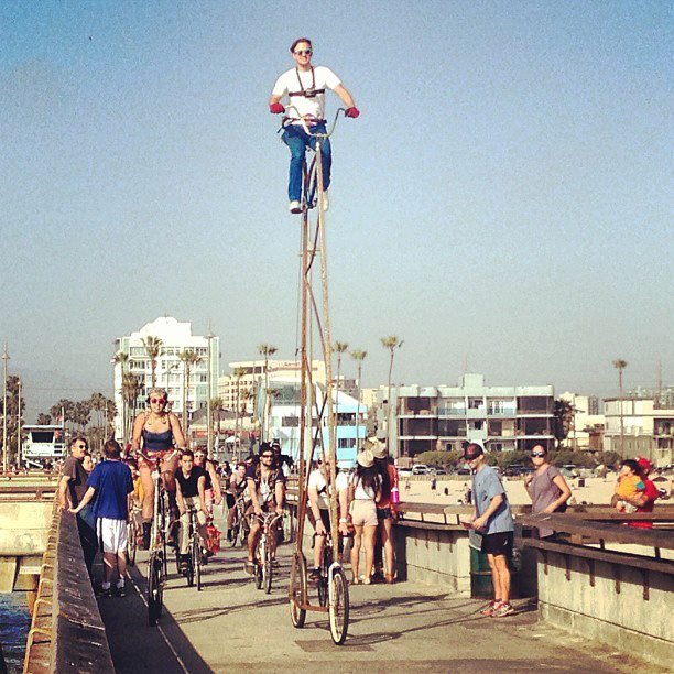 bicicleta gigante