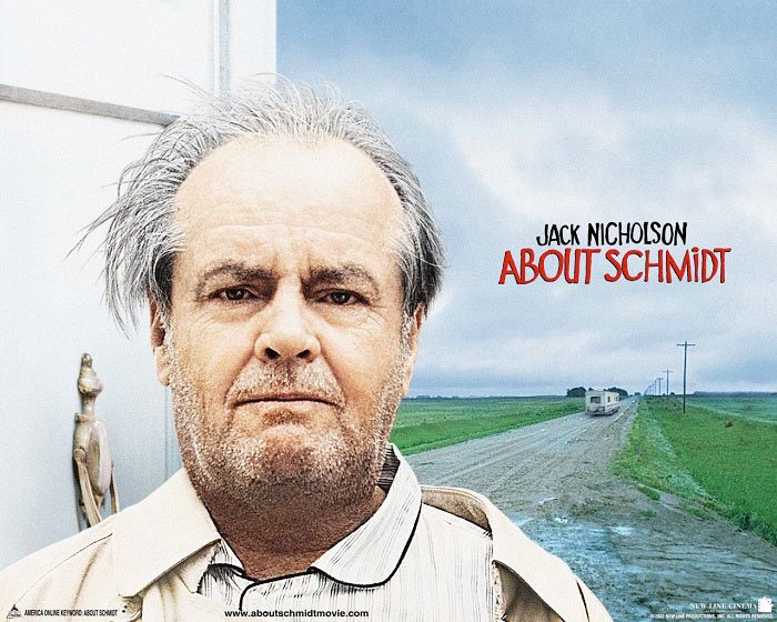 jack nicholson as confissões de schmidt