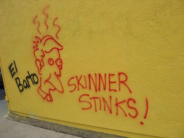 el barto skinner bart simpson