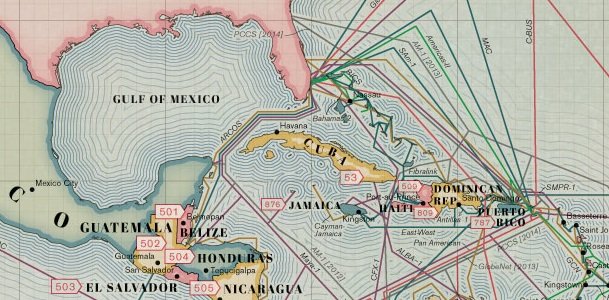 cabos internet submarino