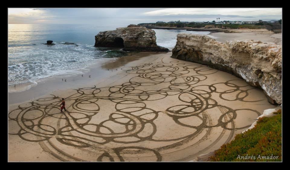 Andres Amador arte praia (1)