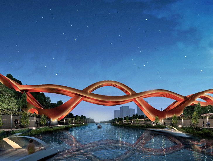 Changsha China Pontes Lago Meixi NEXT Arquitetura (3)