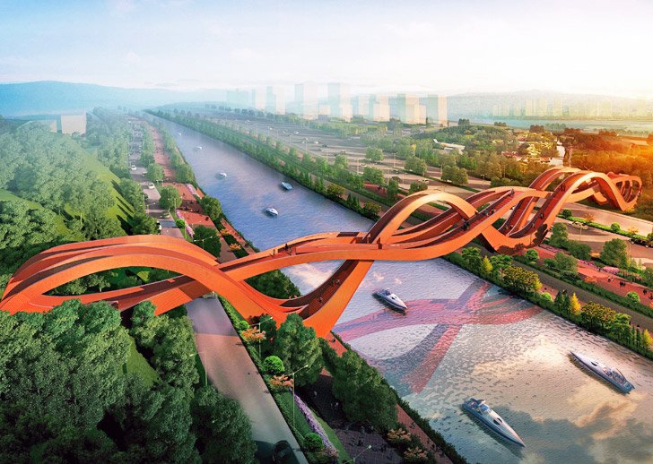 Changsha China Pontes Lago Meixi NEXT Arquitetura (4)