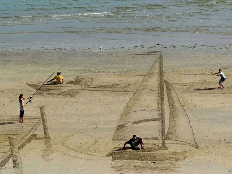 arte na Praia - Jamie Harkins