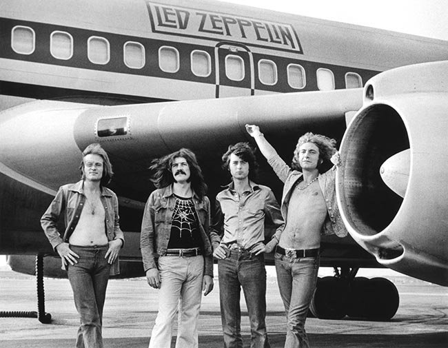 Led Zeppelin - Papel de Parede - Avião
