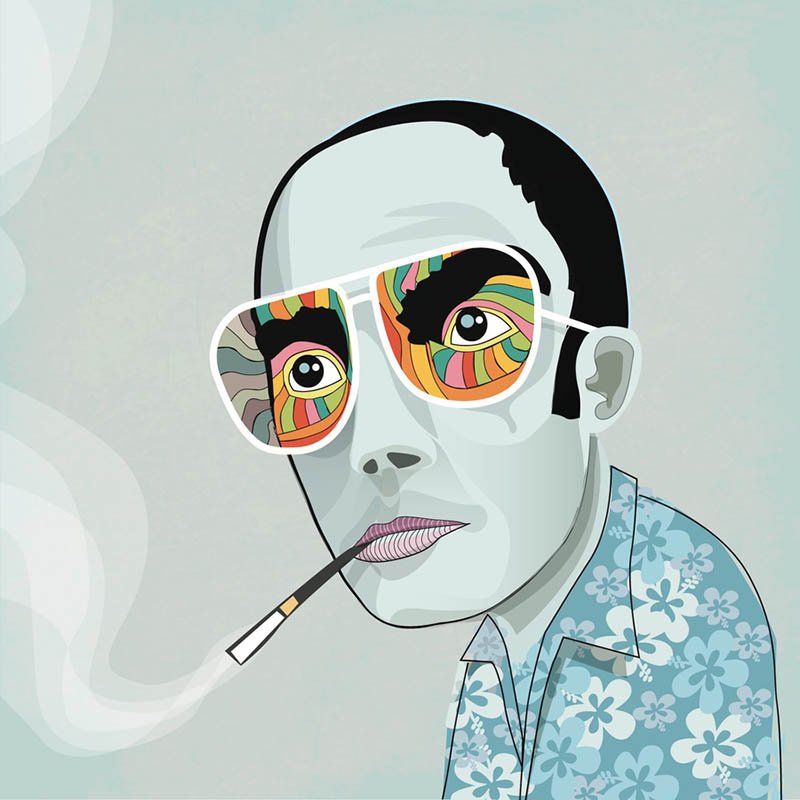 hunter thompson art