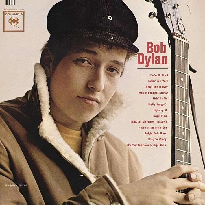 Bob Dylan - Primeiro álbum - Capa