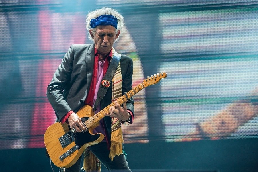 Keith Richards - The Rolling Stones - Glastonbury