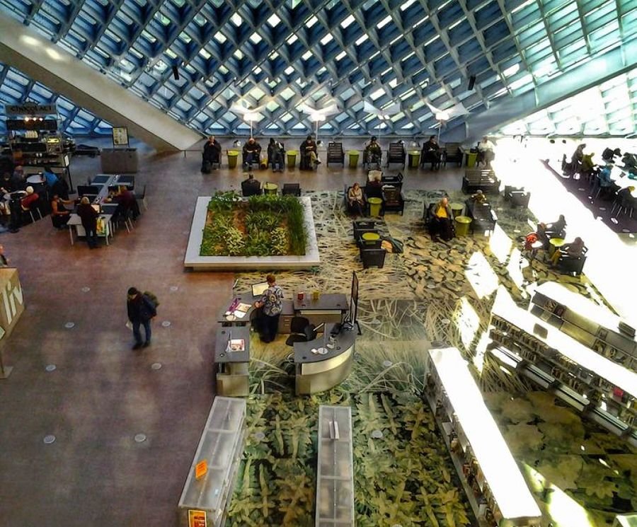 bibliotecas mais bonitas do mundo - Seattle Public Library