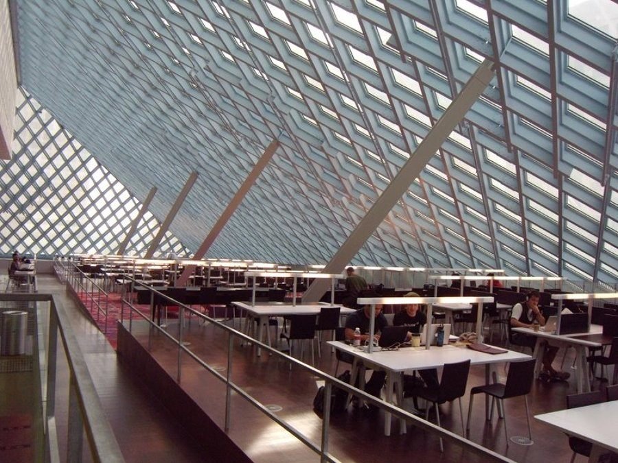 bibliotecas mais bonitas do mundo - Seattle Public Library